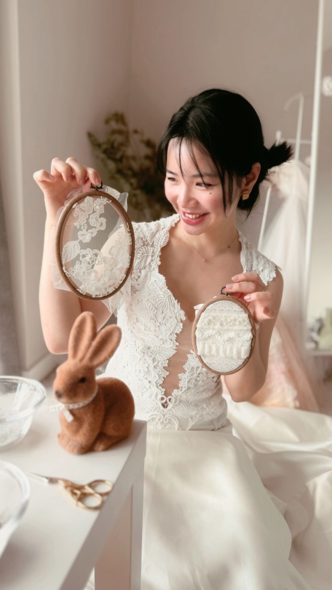 Easter Lace Egg Embroidery Workshop - FT Design Consultants