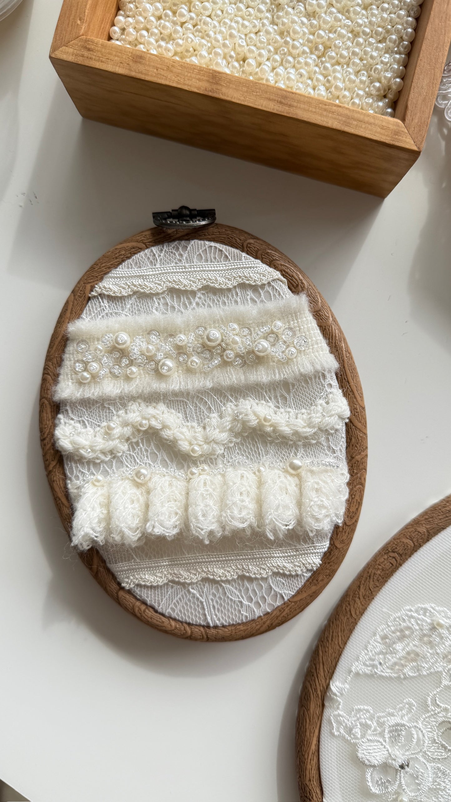 Easter Lace Egg Embroidery Workshop - FT Design Consultants