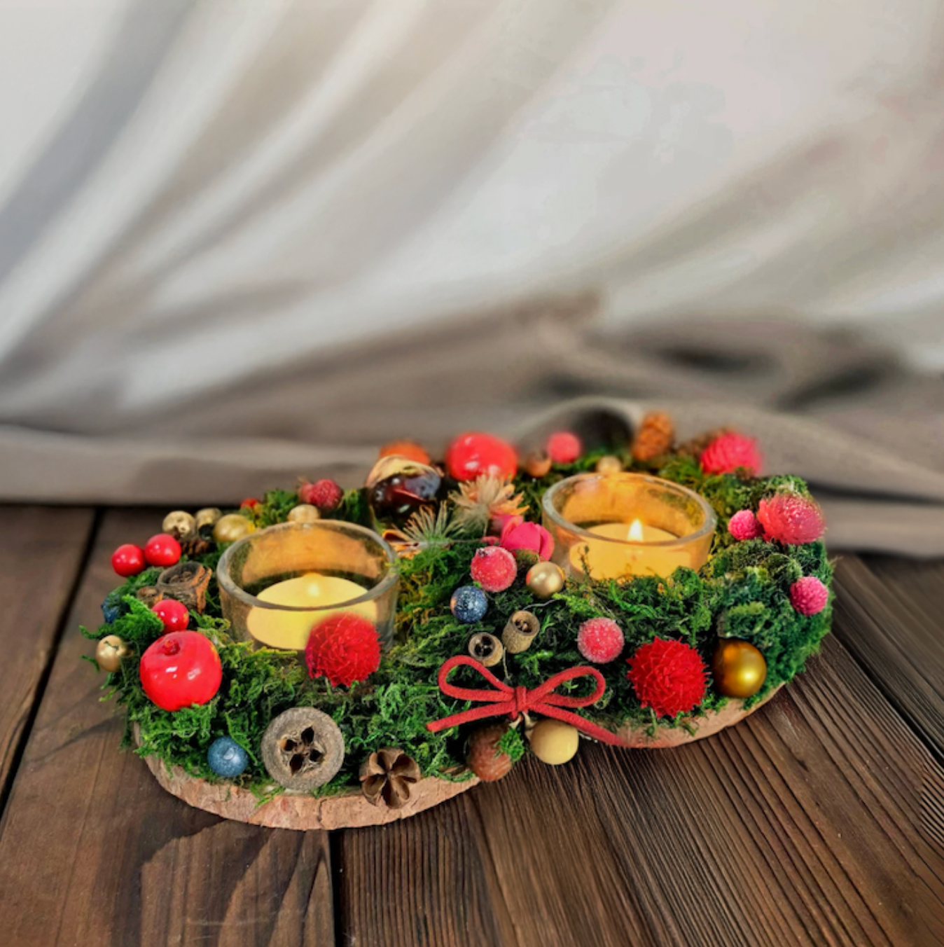 Pinecone tree and Candle holder workshop - FT Design Consultants