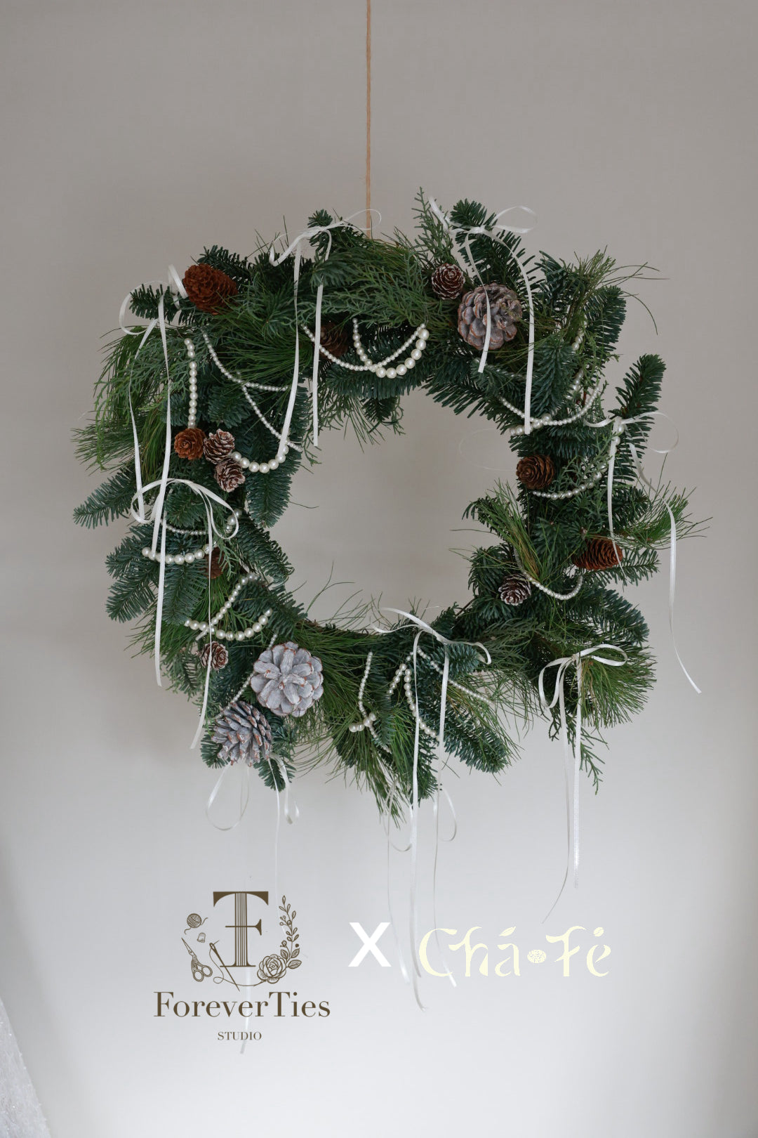 Christmas Wreath Night at Chá-Fé