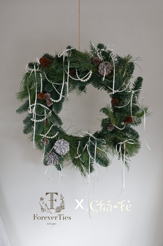 Christmas Wreath Night at Chá-Fé