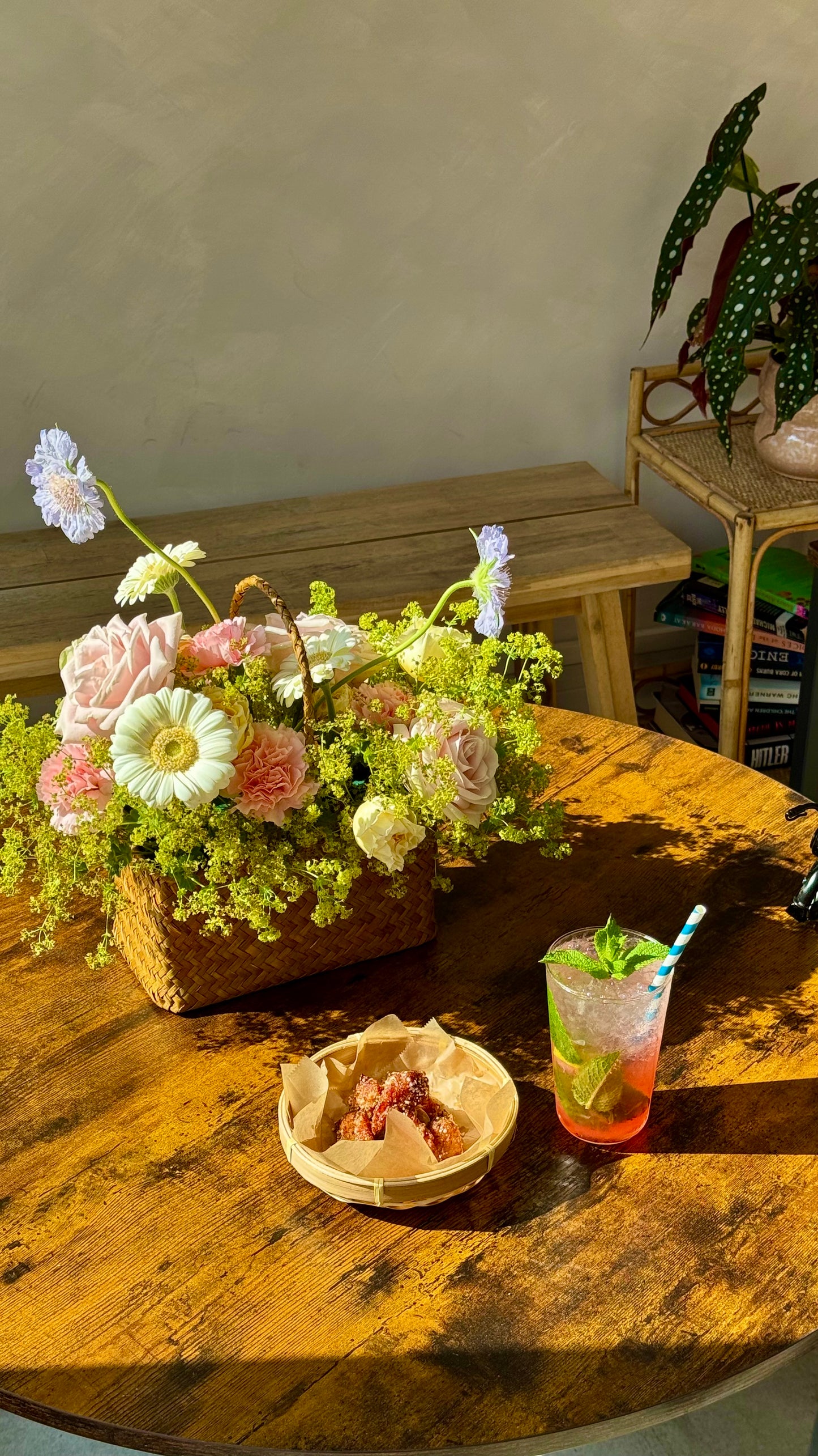 ForeverTies x Ni Fon Kitchen (逆風堂)| Wedding-Inspired Floral Basket Workshop X Taiwanese Afternoon Tea